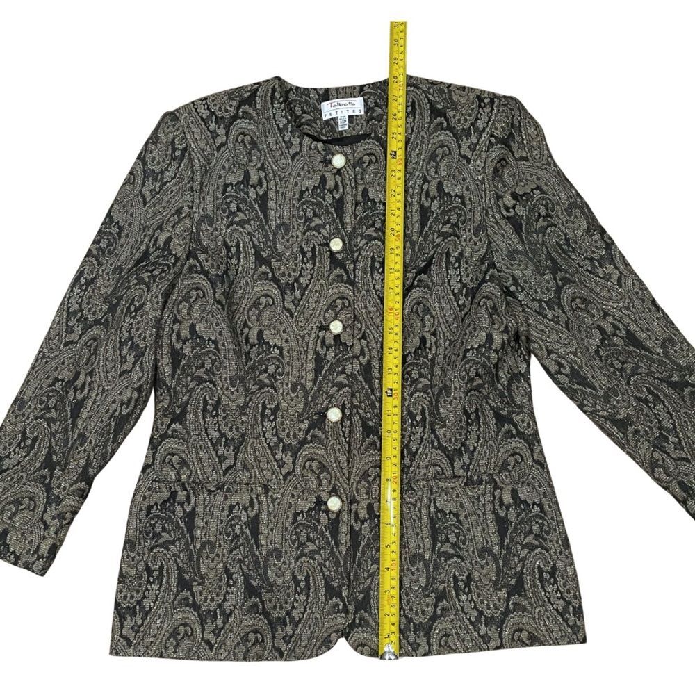 Talbots Size 14P Jacket - Shimmering fabric - Picture 3 of 9